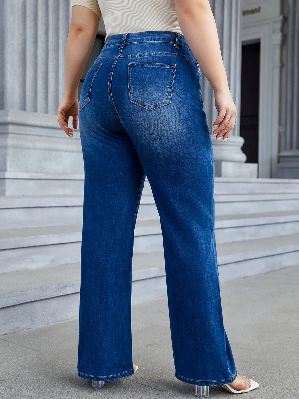 Wide Leg Jeans For Women High Waist Baggy