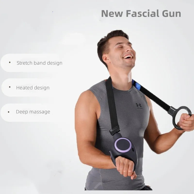 New Multi-Function Fascia Gun Muscle Vibration Massager Low