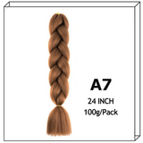 Synthetic Long Jumbo Ombre Braiding Hair For Women