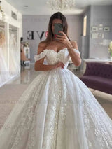 Luxury Sweetheart Wedding Dress