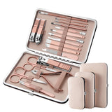 Manicure Set Professional Nail Clippers Kit Pedicure Care