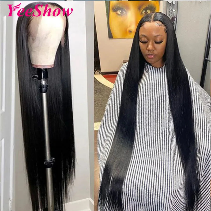 Straight Lace Front Wig  Human Hair