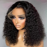 Glueless Transparent 13X4 Lace Front Human Hair Wigs