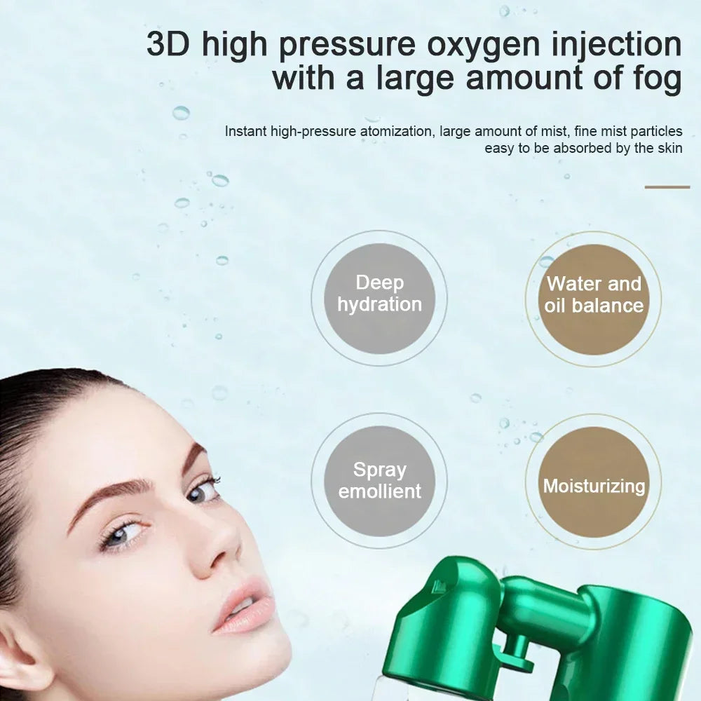 Beauty Skin Care Water Gun Portable Pressure