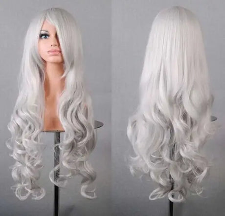 Lady Long Curly Wigs Fashion Cosplay Costume Hair