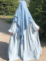 Islamic Prayer Hijab Khimar Muslim Women Niqab Ramadan