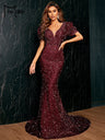 Luxury Sparkly Mermaid Gala Evening Dress For Women