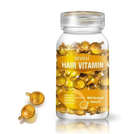 Smooth Silky Hair Vitamin Capsule Keratin Complex Oil