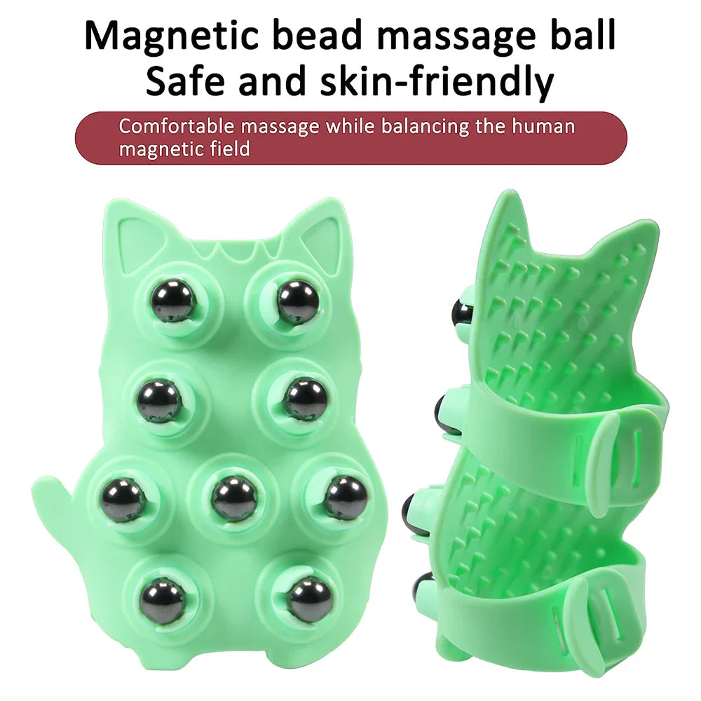 Portable Roller Ball Massage, Glove Muscle Relax Slimming