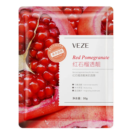 Venzen Fruit Essence Facial Mask Moisturizing Anti-Wrinkle