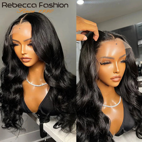 Rebecca Body Wave Lace Front Wigs D Transparent