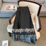 Women' Skirts Loose Autumn Winter Chinese Style Horse