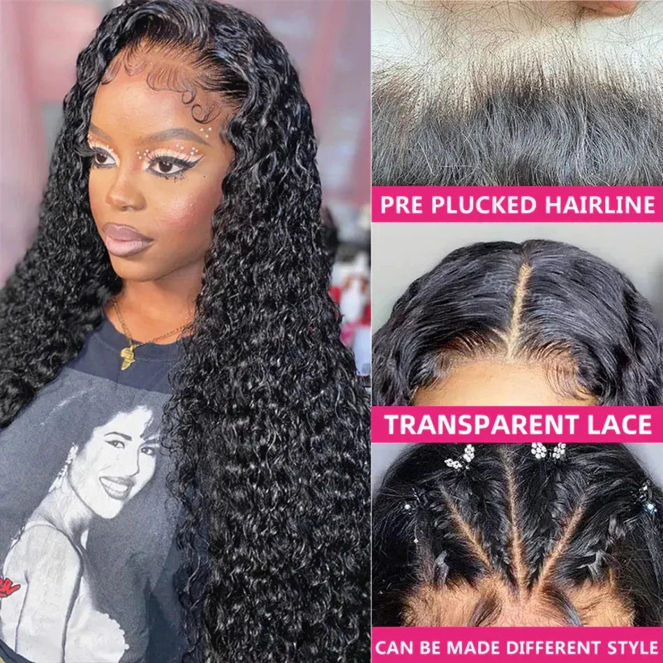 Glueless Wig Human Hair Ready To Wear Deep