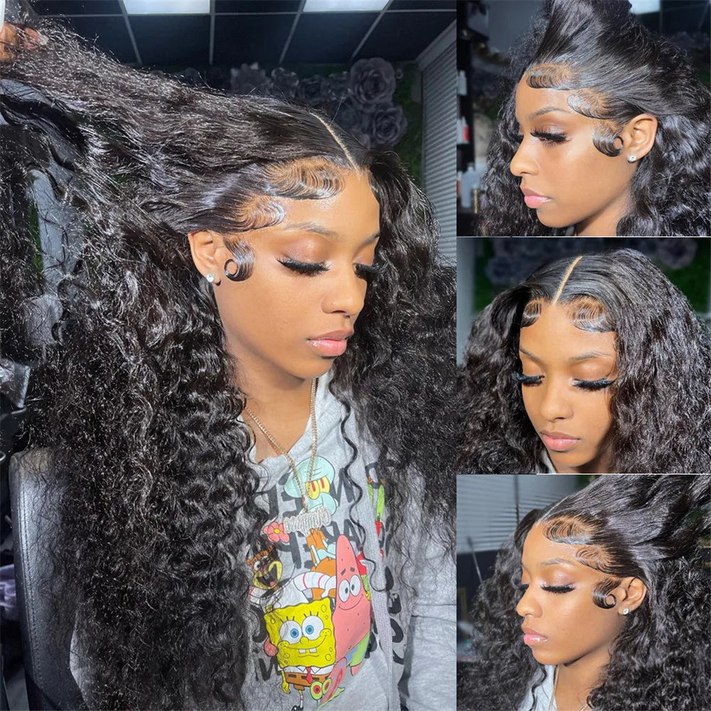 Transparent Hd Water Wave Lace Front