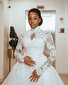 Haute Couture Gorgeous Lvory White Bride Dresses With