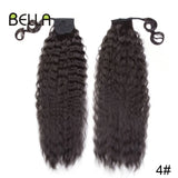 Bella Curly Synthetic Hair Ponytail Extensions Long Curly