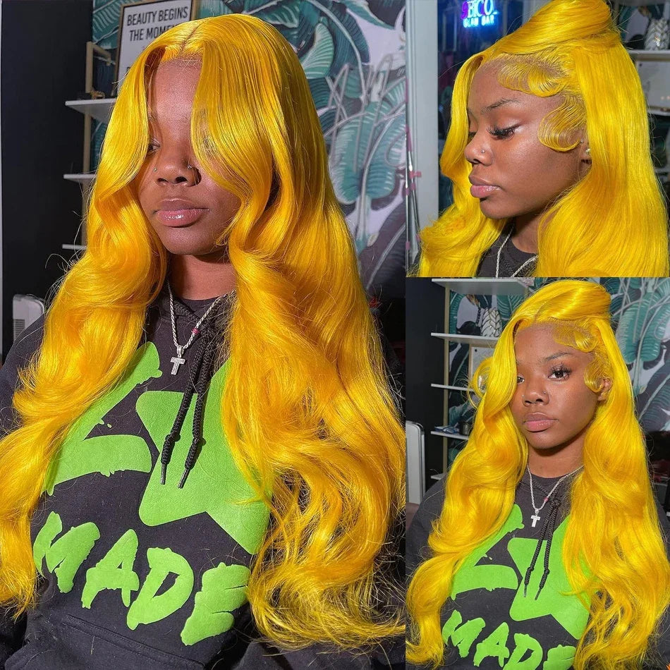 Honey Blonde Body Wave Lace Front Wig X