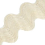 White Body Wave Hair Bundles Synthetic Natural Weave