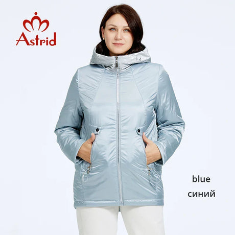 Astrid Autumn Winter Women' Jacket Long Thin Cotton