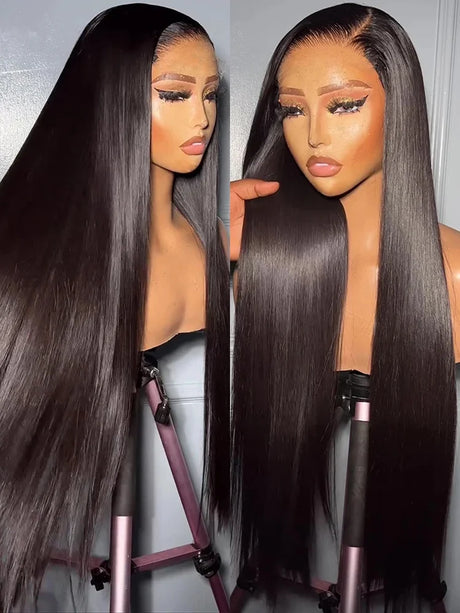 Transparent Hd Straight Lace Front Human