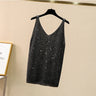 Women High Elastic Knitted Vest Tops Summer