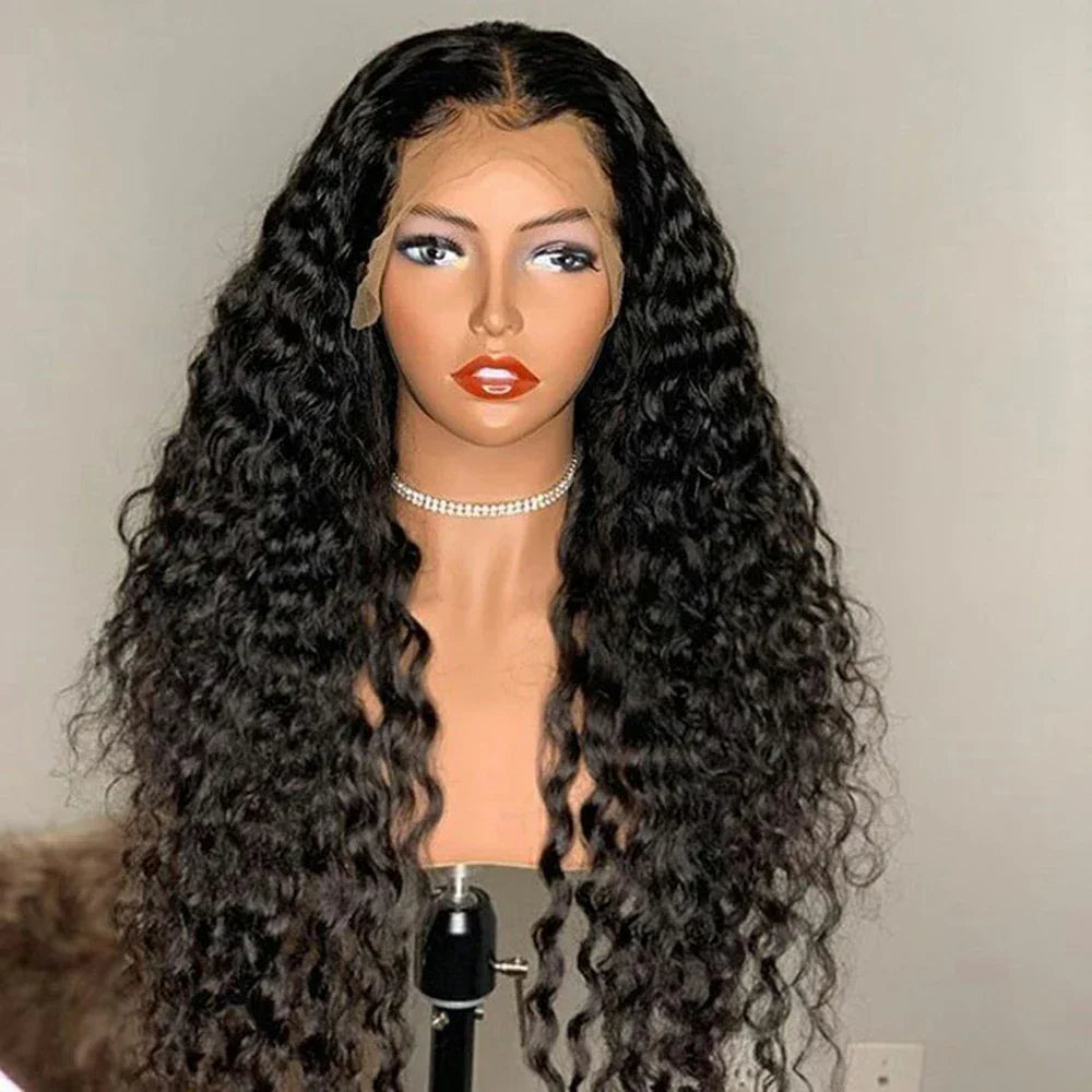 Density X Transparent Lace Front Wig Peruvian Water