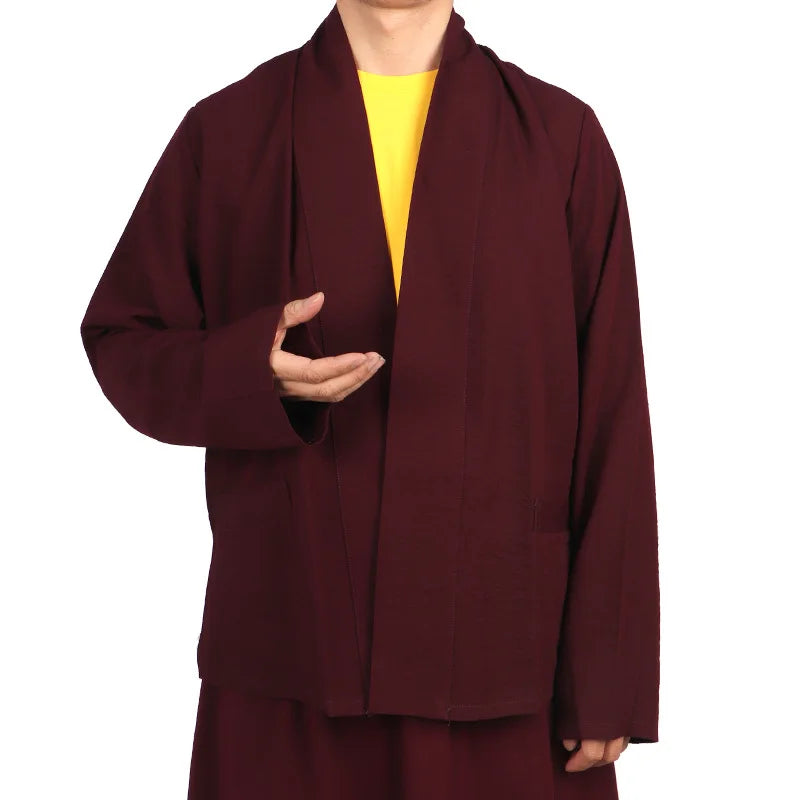 Lamaism Costume Monk Clothes Tibetan Buddhism Costume Guru