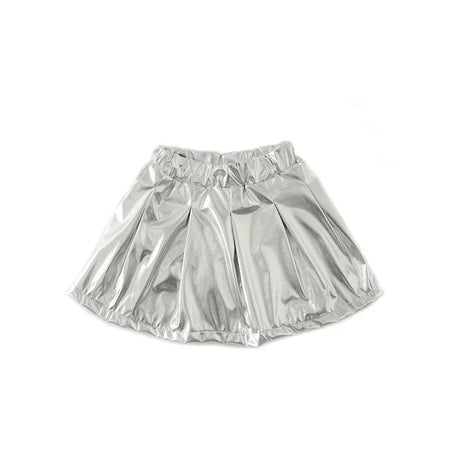 Children Silver Stage Hip Hop Girl Dance Costume