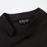 High Quality Black Long Sleeve Master Cook Work