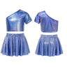 Kids Girls Street Hip Hop Dance Costumes Cheerleading