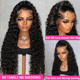 Deep Wave Frontal Wig Transparent X X Hd