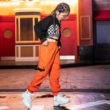 Kids Hiphop Dance Costumes Set Girls Fashion Jazz