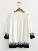 Women' Loose Knitting Thin Pullovers, Sweaters, Casual Jumper,