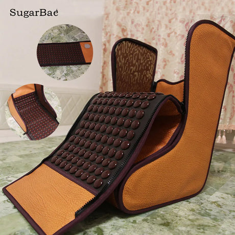 Jade Stone Massage Cushion Thermal Foot Barrel Mattress