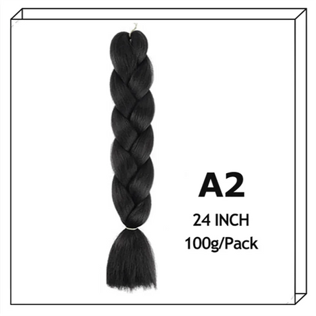 Synthetic Long Jumbo Ombre Braiding Hair For Women