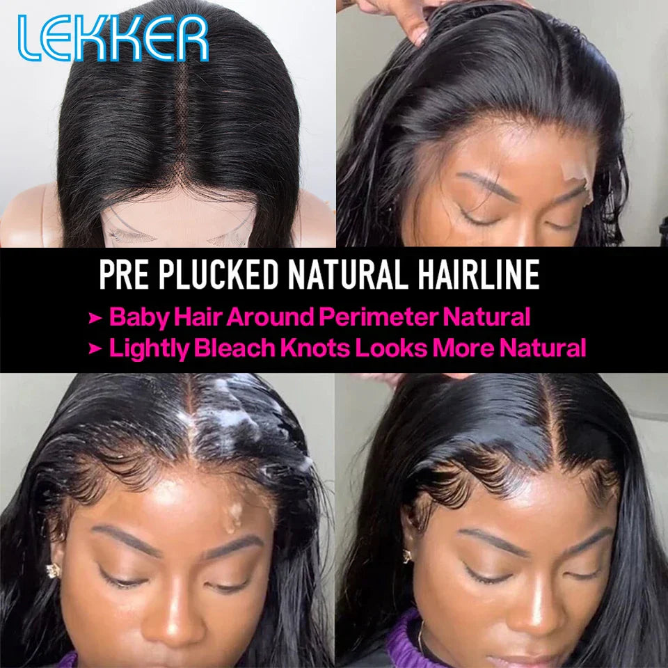 Lekker Wavy Part Lace Front Human