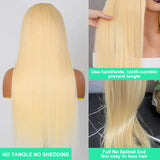 Honey Blonde X Hd Lace Front Human Hair