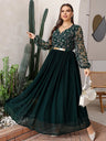 Women Maxi Dresses New Autumn Formal Luxury Chic