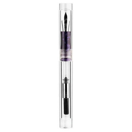 Majohn Fountain Pen Transparent Eyedropper Ef F