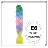 Synthetic Long Jumbo Ombre Braiding Hair For Women