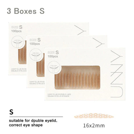 Unny Eyelid Tape Sticker Invisible Double Fold Eyelid