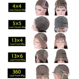 Deep Wave Frontal Wig 13X4 13X6 Hd Lace