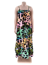 Somo Two Piece Set Women Dress And Shawl