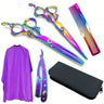 Colorful Hairdressing Scissors Set, Hair Cutting Scissors
