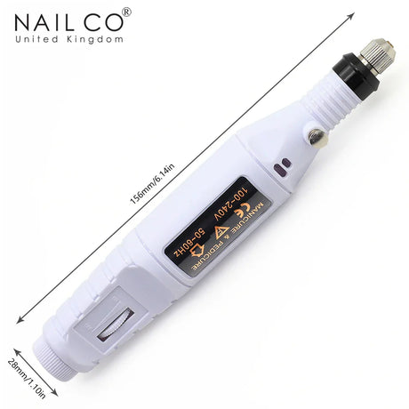 Nailco Polishing Tools Nail Drill File Portable Equipment