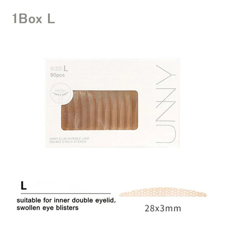 Unny Eyelid Tape Sticker Invisible Double Fold Eyelid