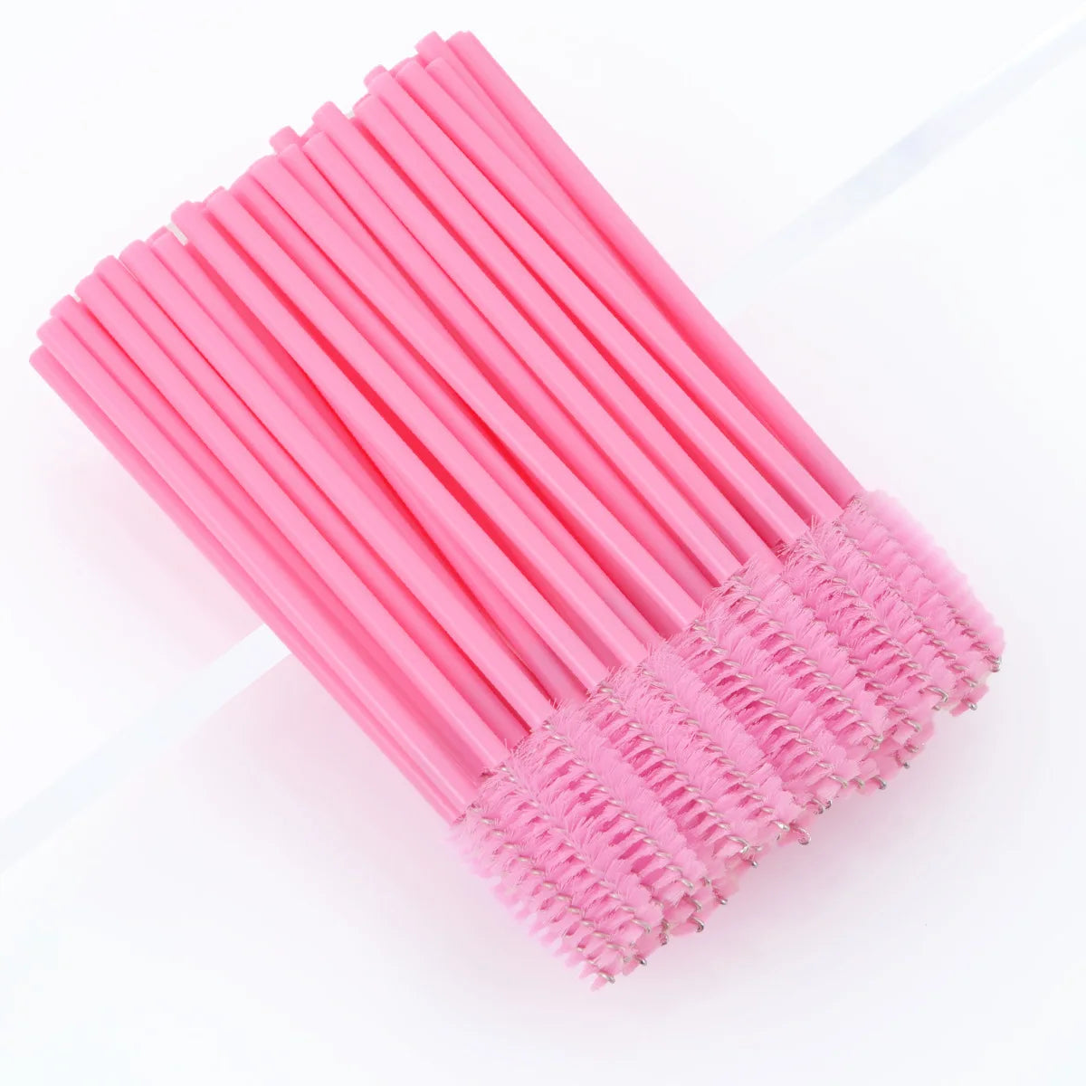 Disposable Mini Mascara Wands Applicator White Handle Eyelash