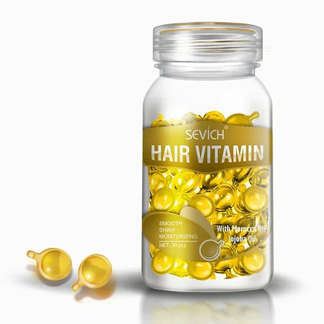 Smooth Silky Hair Vitamin Capsule Keratin Complex Oil