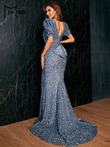 Luxury Sparkly Mermaid Gala Evening Dress For Women