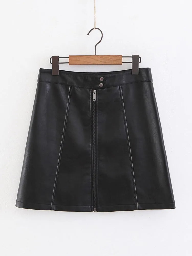 Ins Overskirt For Women High Waist Bright Line